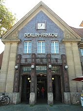 Eingang S-Bahnhof Pankow