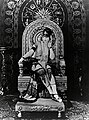 シバの女王を演じる女優ベティ・ブライス 1921年
