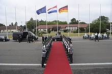 Staatsempfang am Regierungsterminal, Mark Rutte 2012