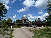 Bezoekscentrum Sallandse Heuvelrug met observatorium (52° 21′ 57″ NB, 6° 26′ 37″ OL)