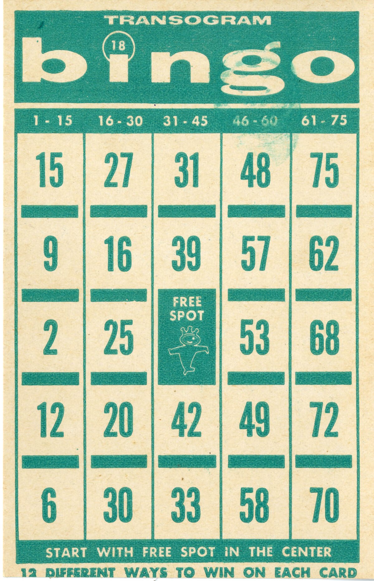 Bingo Game Wiki