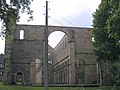 Blick auf die Ruine von Osten