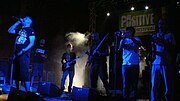 I Boomdabash in concerto al Positive River Festival (2011)