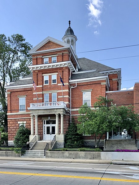 Boone County Courthouse, located in Historic Burlington district