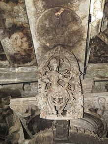 Putrika brackets showing classical dance postures. Brahmeshvara Temple, Kikkeri (34).jpg