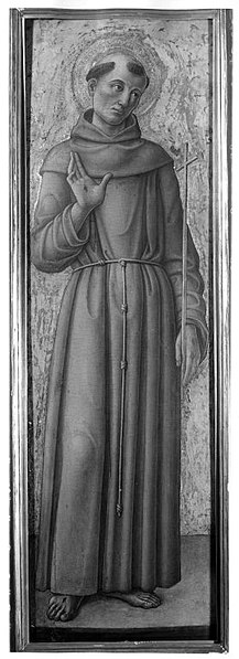 File:Brooklyn Museum - Saint Francis of Assisi, part of an altarpiece - Bartolomeo Vivarini.jpg