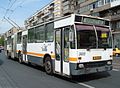 Image 66A Rocar DAC 217E articulated trolleybus in Bucharest, Romania, in April 2007. (from Trolleybus)