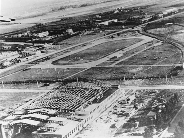 The Warsaw PZL plant in December 1939