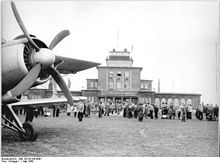 Flughafen Karl-Marx-Stadt im Mai 1958