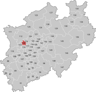 <span class="mw-page-title-main">Duisburg II</span> Federal electoral district of Germany