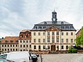 Town hall;  Wagner's factory (former manufacturing building and later town hall with two side wings facing the courtyard and rear gate)