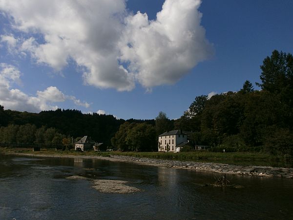 View of the village of Cugnon where Pierlot was born in 1883