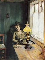Tired, Christian Krohg, 1885
