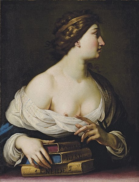 Calliope, muse de l'éloquence et de la poésie épique (Calliope, muse of eloquence and epic poetry)