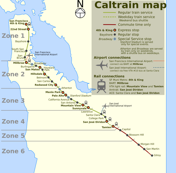 File:Caltrain map horizontal.svg