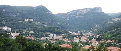 Vista da canô de Lacremô