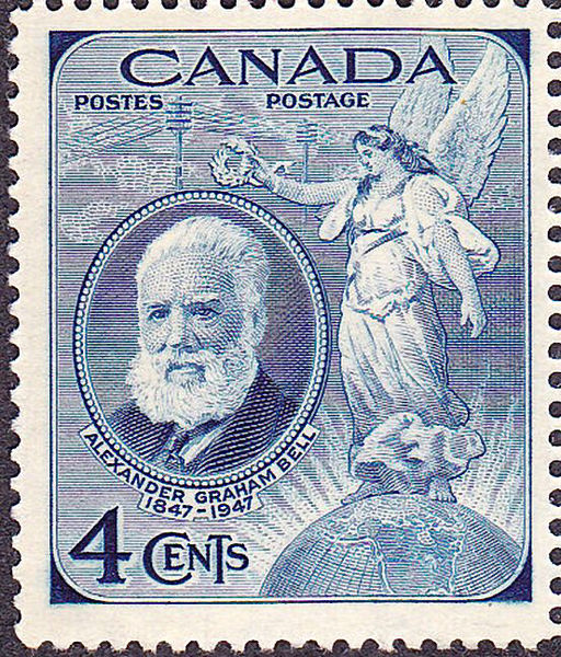 Alexander Graham Bell commemorative issue of 1947