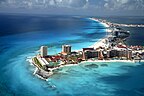 Cancún, Quintana Roo, Meksyk - Widok z hotelu - V