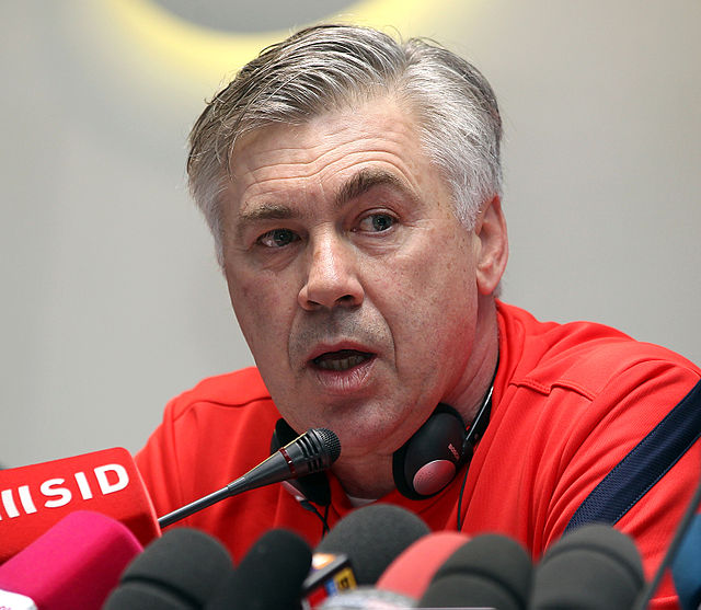 Carlo Ancelotti was managing in his fourth Champions League final, having won two of three previous finals with A.C. Milan.