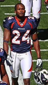 Champ Bailey was drafted in the first round of the 1999 draft. Champ Bailey 2010.JPG