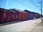 Houses in Chanco Town, in the Typical Zone.