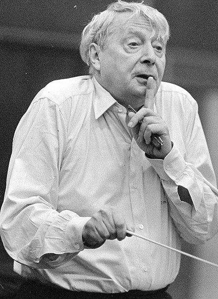 Charles Münch im ungarischen Radio, 1966, Budapest