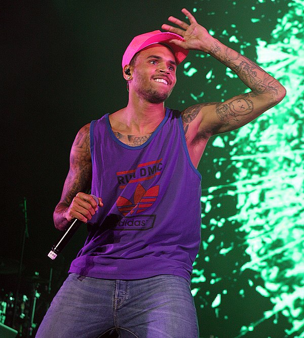 Chris Brown was featured on the song "Throwback".