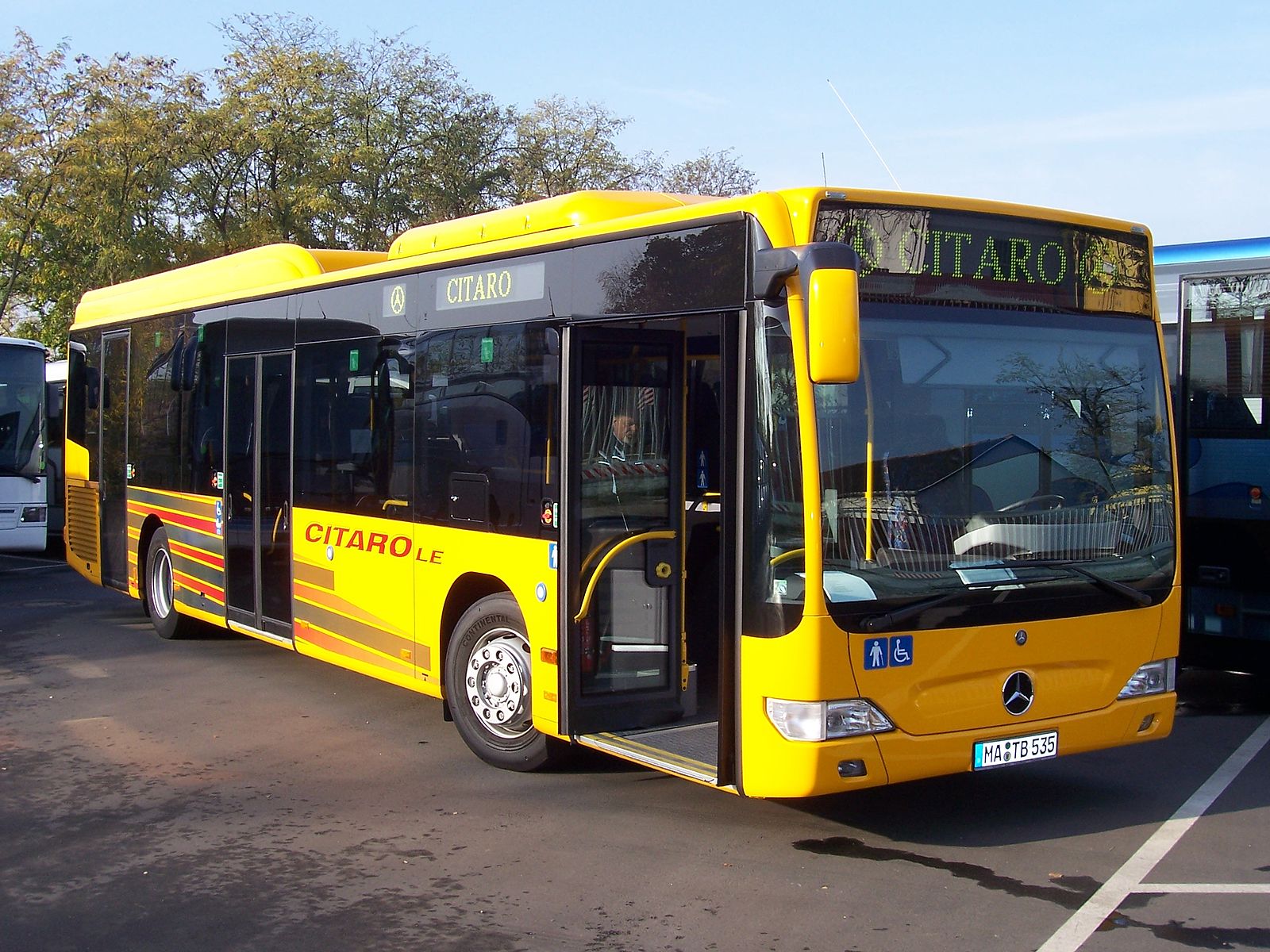 Mercedes Benz Citaro салон