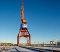 * Nomination Port crane in Gothenburg, Sweden. --ArildV 06:12, 15 October 2023 (UTC) * Promotion  Support Good quality. --Poco a poco 06:52, 15 October 2023 (UTC)