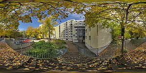 Siedlung Clarenberg in Dortmund 360° Ansicht