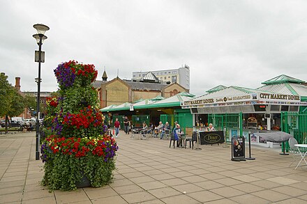 Peterborough market, Laxton Square