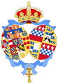 Royal Arms of Charlotte Diana, Duchess of Noto