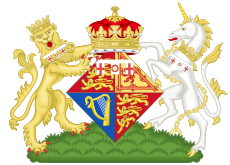 Coat of Arms of Elizabeth, Heiress Presumptive (1944-1947).svg