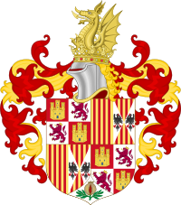 Coat of Arms of Ferdinand II of Aragon (1492-1504).svg