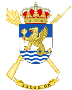 Coat of Arms of the Spanish Army Logistic Support Command for Operations