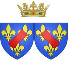 Armoiries de Marie Anne de Bourbon en duchesse de Vendôme.png