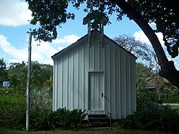 First Coconut Grove Schoolhouse on the grounds of Plymouth Congregational Church in Coconut Grove, Florida Coco Grove FL 1st school02.jpg