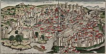 View of Florence by Hartmann Schedel, published in 1493 Colored woodcut town view of Florence.jpg