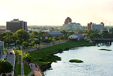 Vue générale de la ville de Formosa.