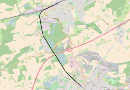 Spoorlijn Neubeckum - Beckum op de kaart