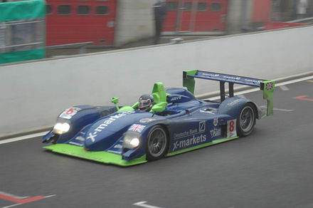 Rollcentre Racing's Dallara SP1 (ex-Chrysler/Oreca) at the 2005 1000km of Spa.