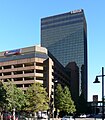 Bryan Tower and its parking garage (with fitness club)