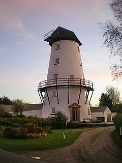 Damside Windmill Tower windmill in Lancashire