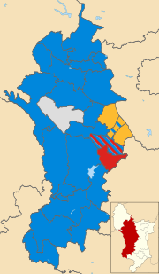 Thumbnail for 2007 Derbyshire Dales District Council election