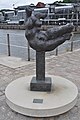 Deutsch: Skulptur Die Elbe von Wieland Förster am Fischereihafen in Hamburg-Altona-Altstadt.