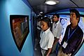 Digital India MSE Bus Interior with Visitors - BITM - MSE Golden Jubilee Celebration - Ramakrishna Mission Ashrama - Narendrapur - Kolkata 2015-11-20 6274.JPG