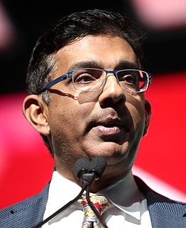 Dinesh DSouza Indian-American political commentator, provocateur, author, filmmaker, and conspiracy theorist