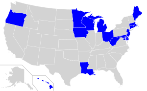 Ratification status of the District of Columbia Voting Rights Amendment
.mw-parser-output .legend{page-break-inside:avoid;break-inside:avoid-column}.mw-parser-output .legend-color{display:inline-block;min-width:1.25em;height:1.25em;line-height:1.25;margin:1px 0;text-align:center;border:1px solid black;background-color:transparent;color:black}.mw-parser-output .legend-text{}
Ratified amendment District of Columbia Voting Rights Amendment ratification.svg