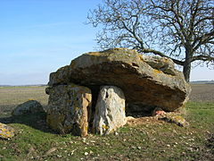 Dolmen du Poitou, France.