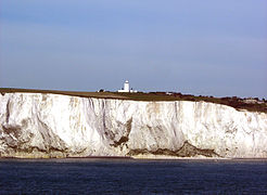 Los acantilados blancos de Dover.